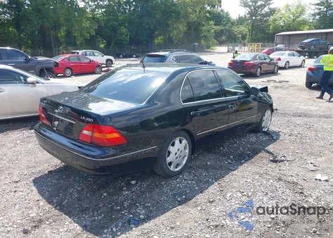 2003 Lexus Ls из США, поврежденный, VIN JTHBN30F930122519